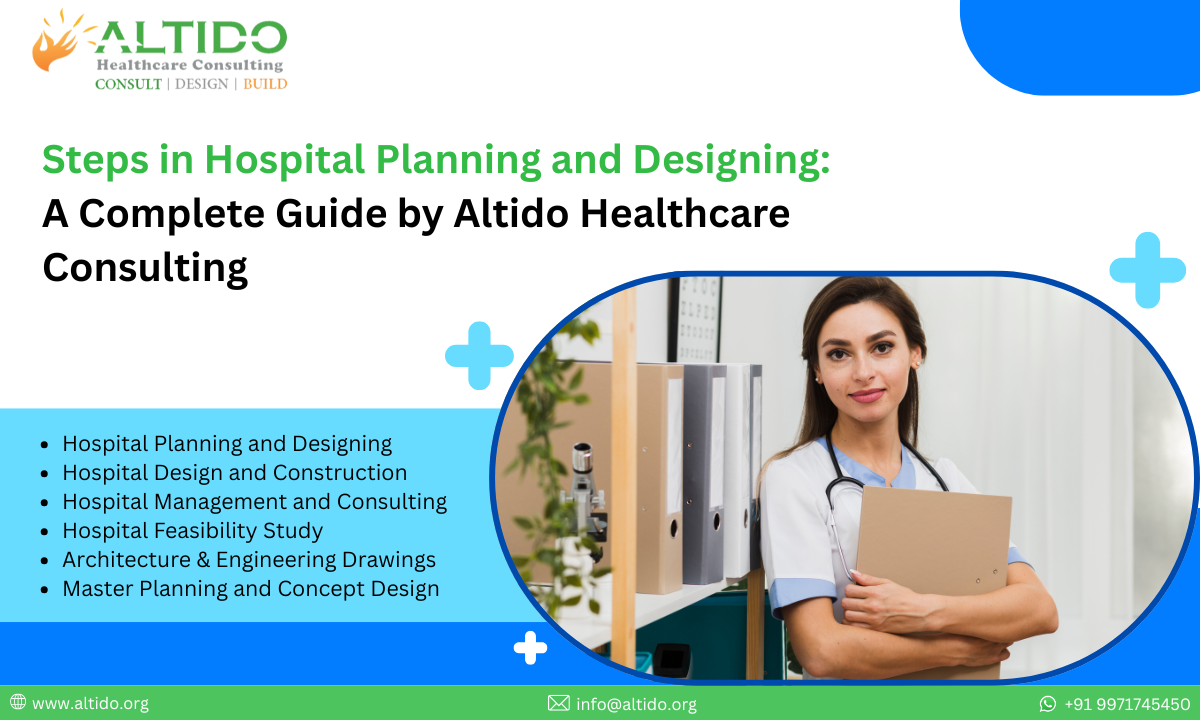 Steps in Hospital Planning and Designing A Complete Guide by Altido Healthcare Consulting