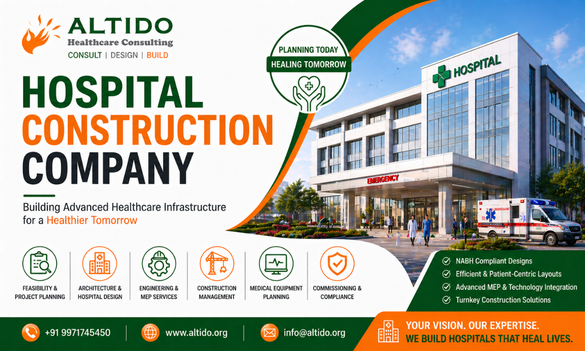 Hospital Construction Company Building Advanced Healthcare Infrastructure in India