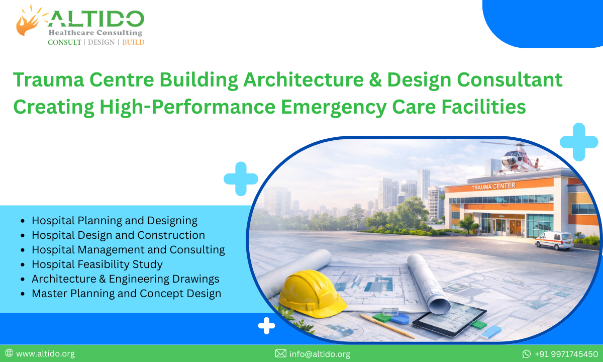 Trauma Centre Building Architecture & Design Consultant Creating High-Performance Emergency Care Facilities