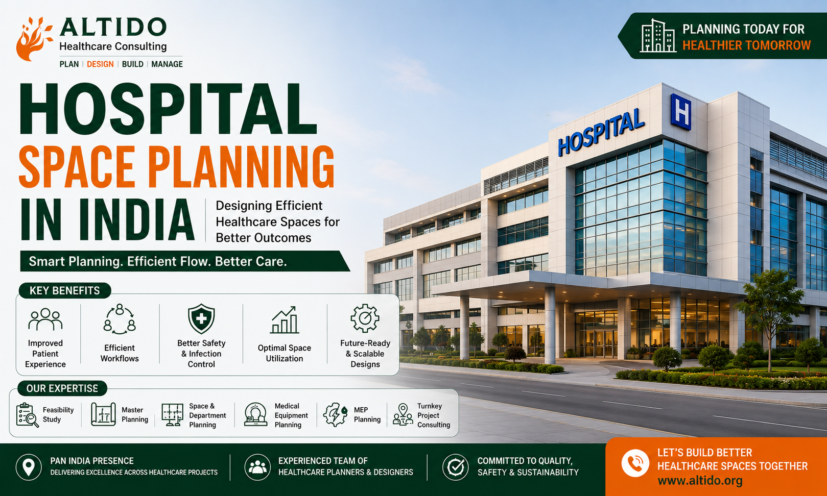 Hospital Space Planning in India: Creating Efficient and Future-Ready Healthcare Facilities