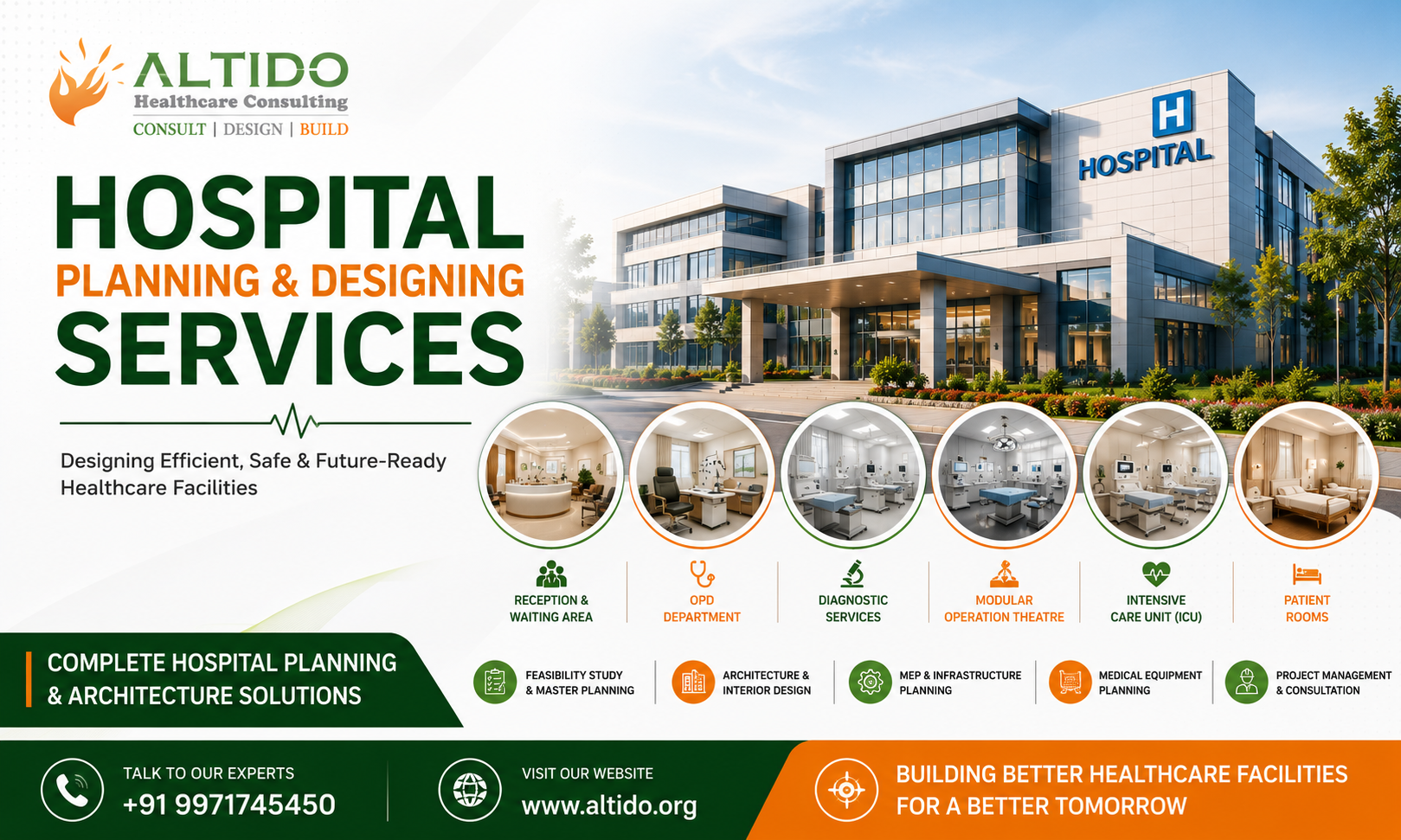 Hospital Planning & Designing Services: Creating Future-Ready Healthcare Facilities