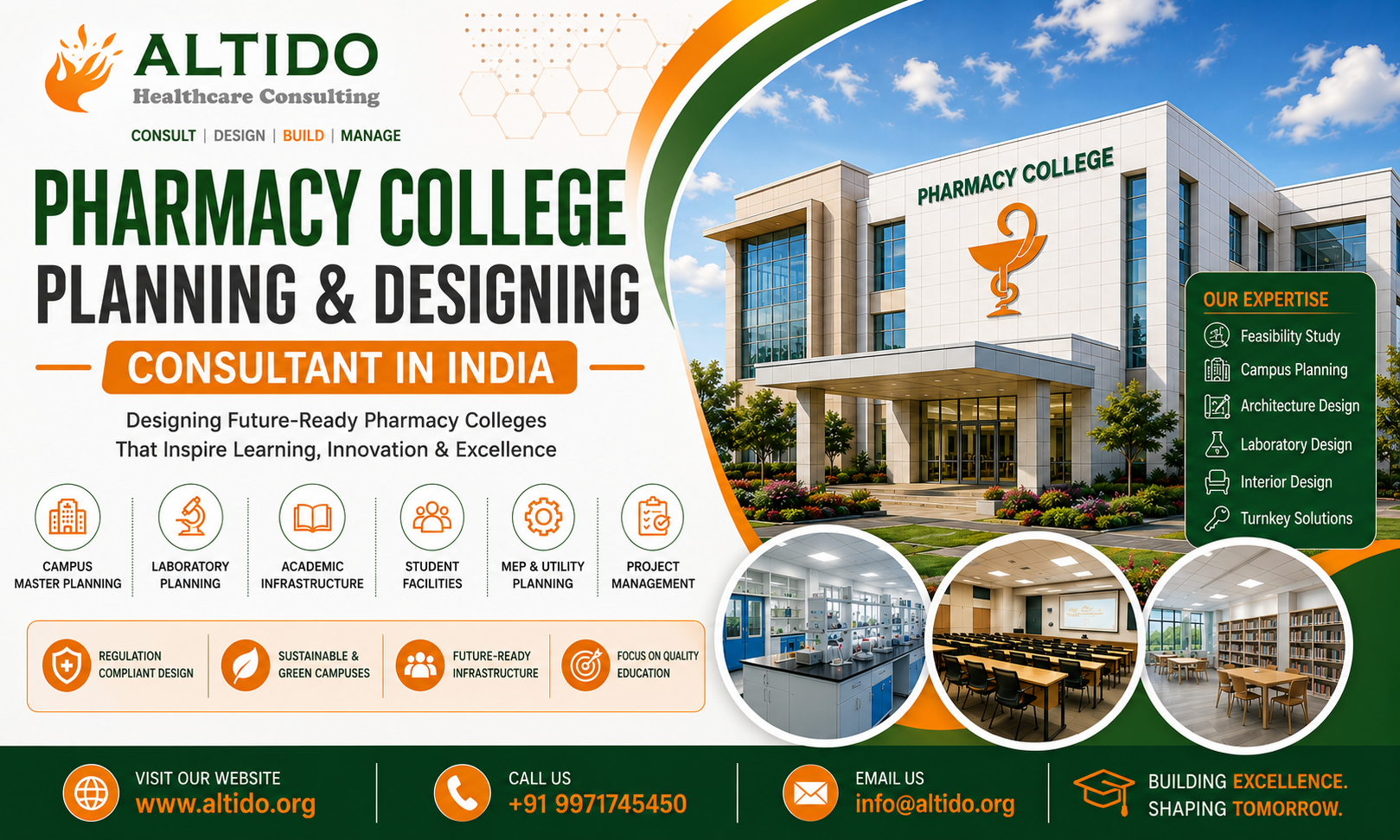 Pharmacy College Planning & Designing Services in India: A Complete Guide