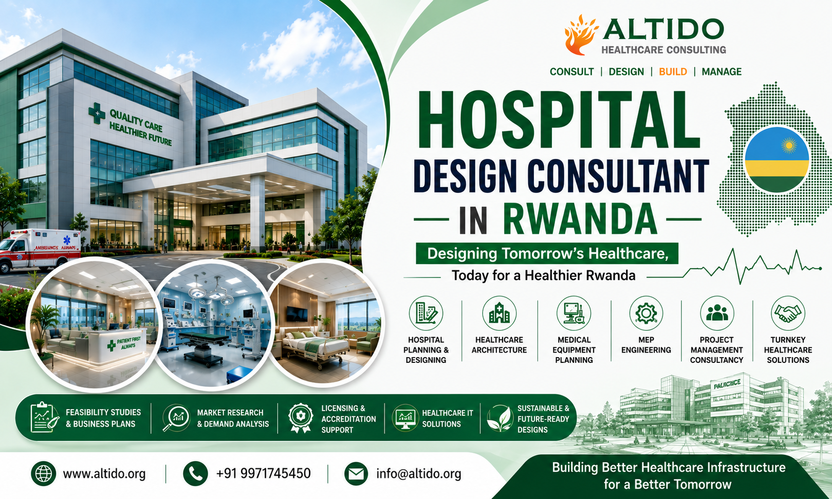 Hospital Design Consultant in Rwanda: Planning Modern and Future-Ready Healthcare Facilities