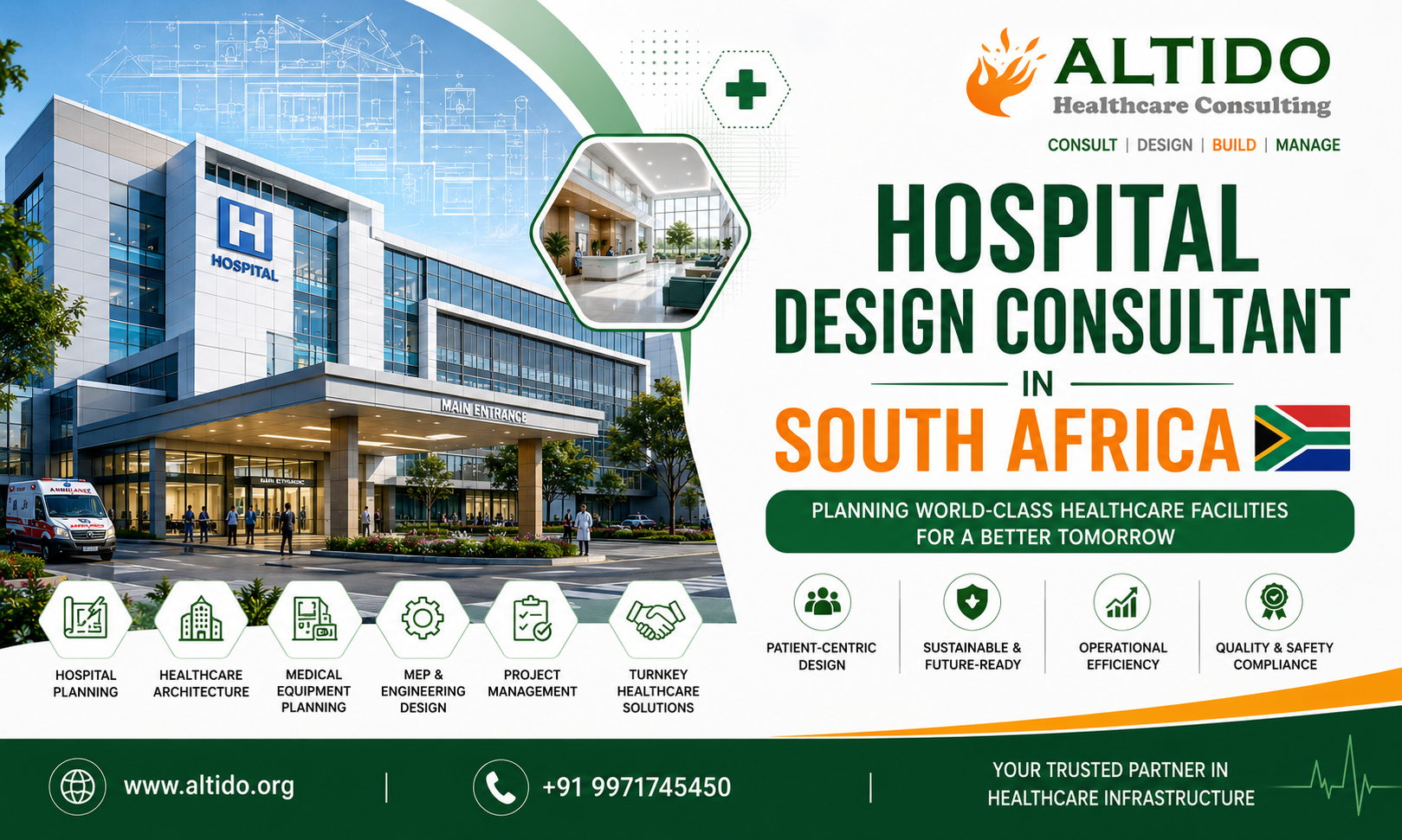 Hospital Design Consultant in South Africa: Building World-Class Healthcare Infrastructure
