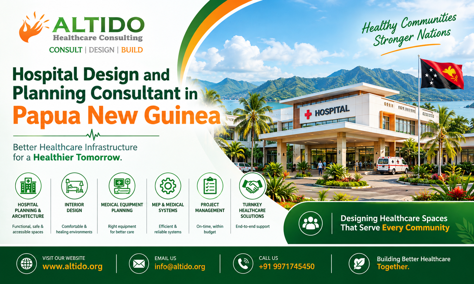 Hospital Design and Planning Consultant in Papua New Guinea