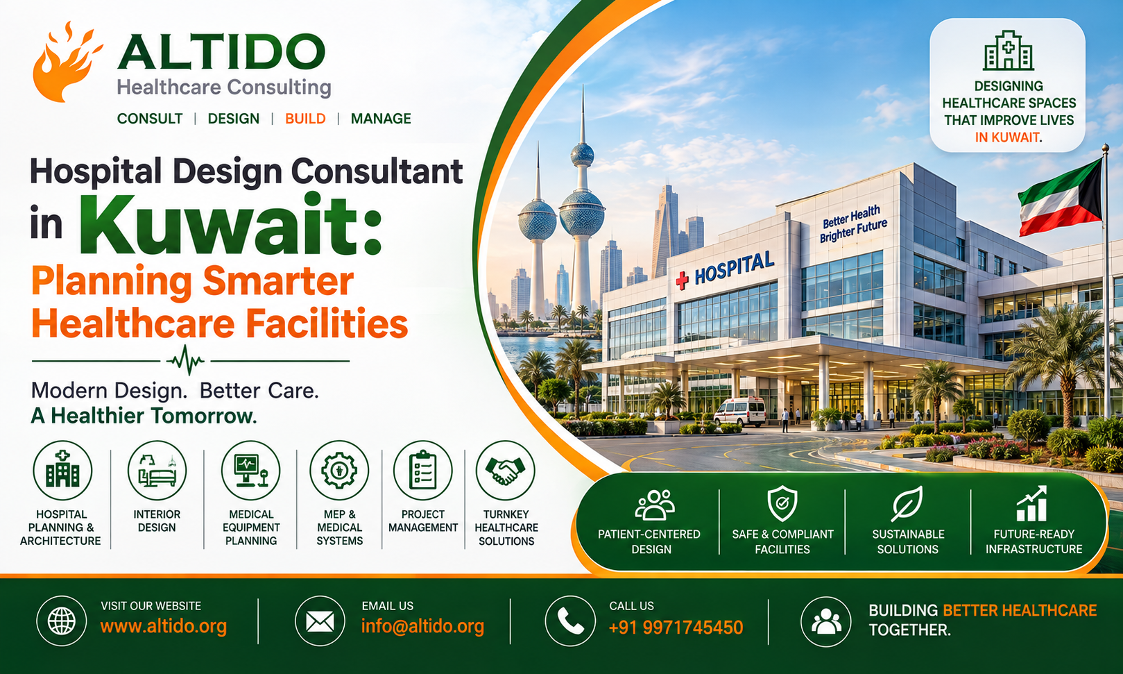 Hospital Design Consultant in Kuwait: Planning Smarter Healthcare Facilities