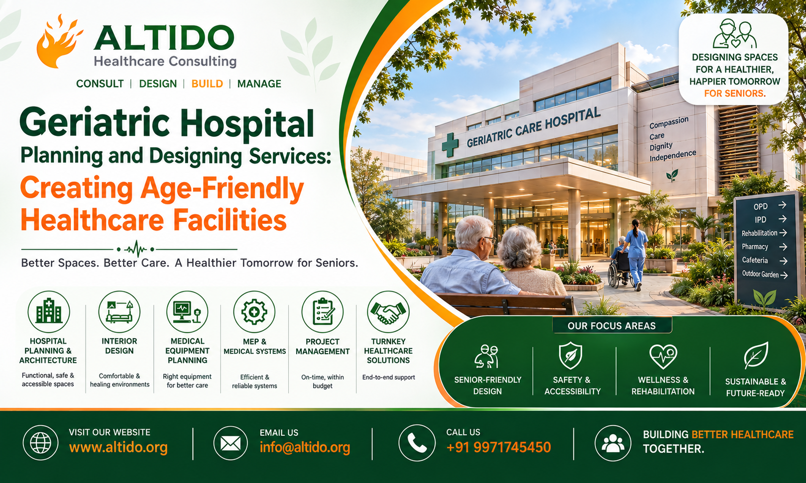 Geriatric Hospital Planning and Designing Services Creating Age-Friendly Healthcare Facilities