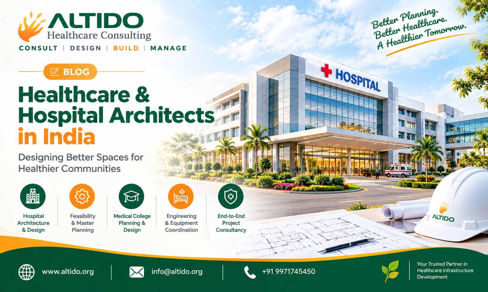 Healthcare & Hospital Architects in India: Designing the Future of Healthcare Infrastructure