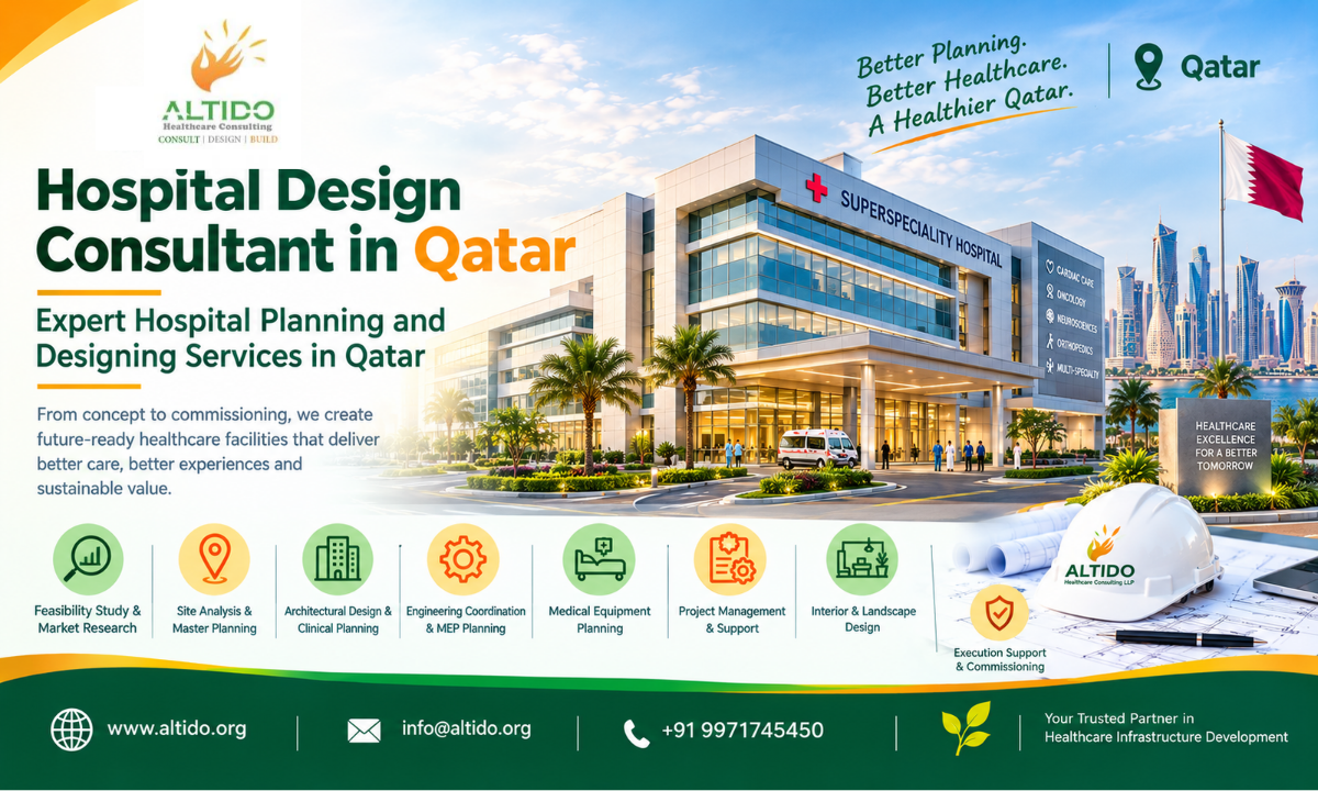 Hospital Design Consultant in Qatar | Expert Hospital Planning and Designing Services